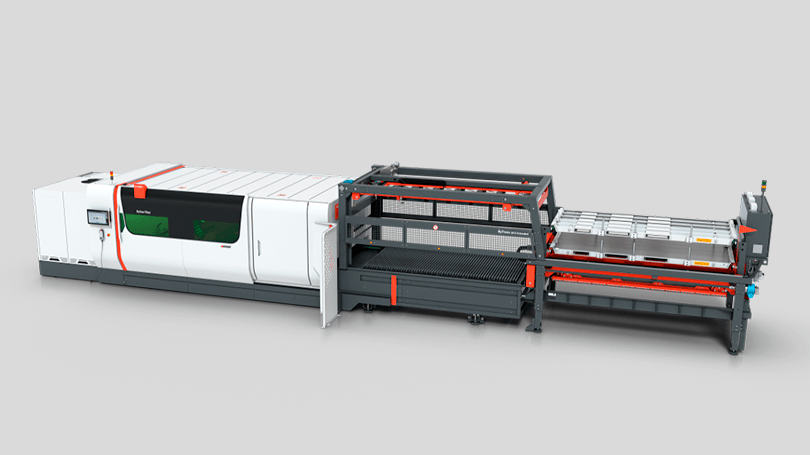 Laser with automation BYSTRONIC